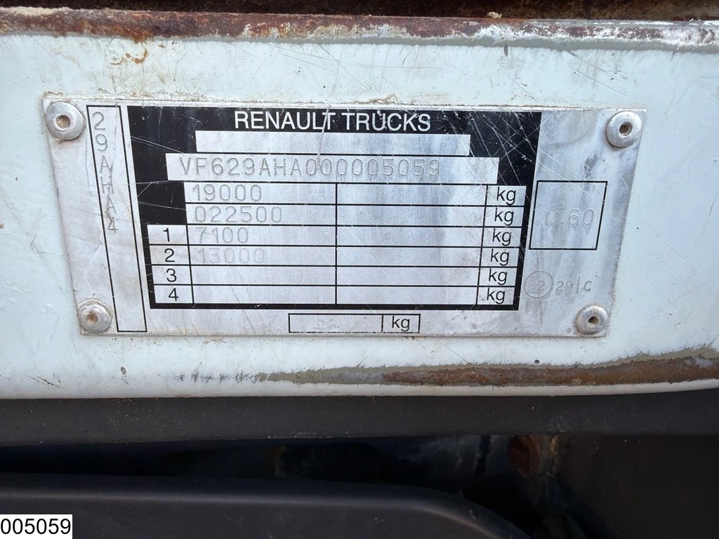 Renault 2009 - Premium 280 Dxi EURO 4, PTO, Retarder, 4 Comp, 13.390 Liter afbeelding 7