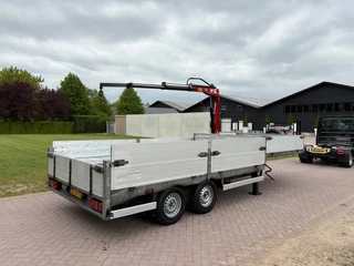 kuiper PLSD 2012 - Be oplegger 5.3 TON met aluminium luiken KRAAN obrazek 3