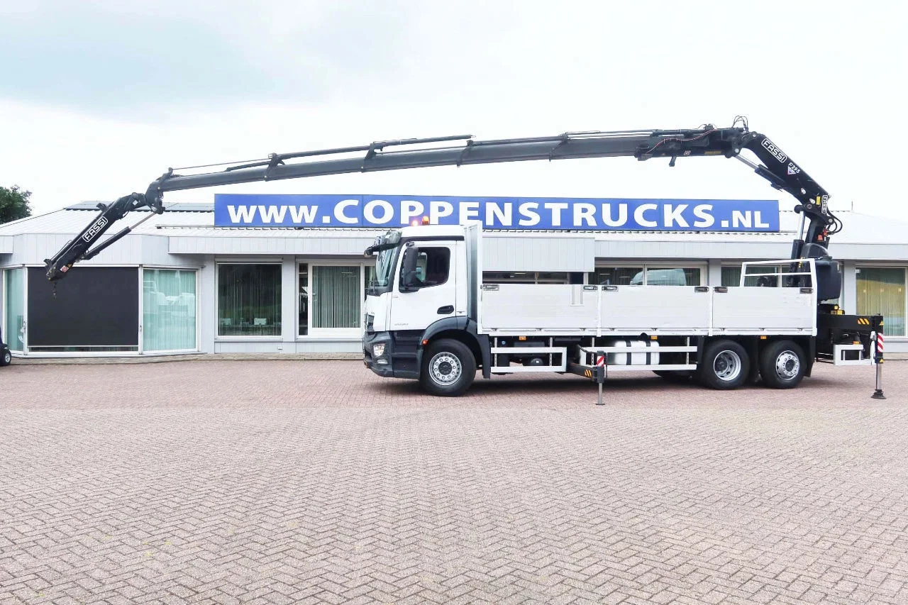 Mercedes-Benz Antos 2014 - 2830 Kraanwagen open Laadbak Fassi F295 + FLY-JIB Bild 25