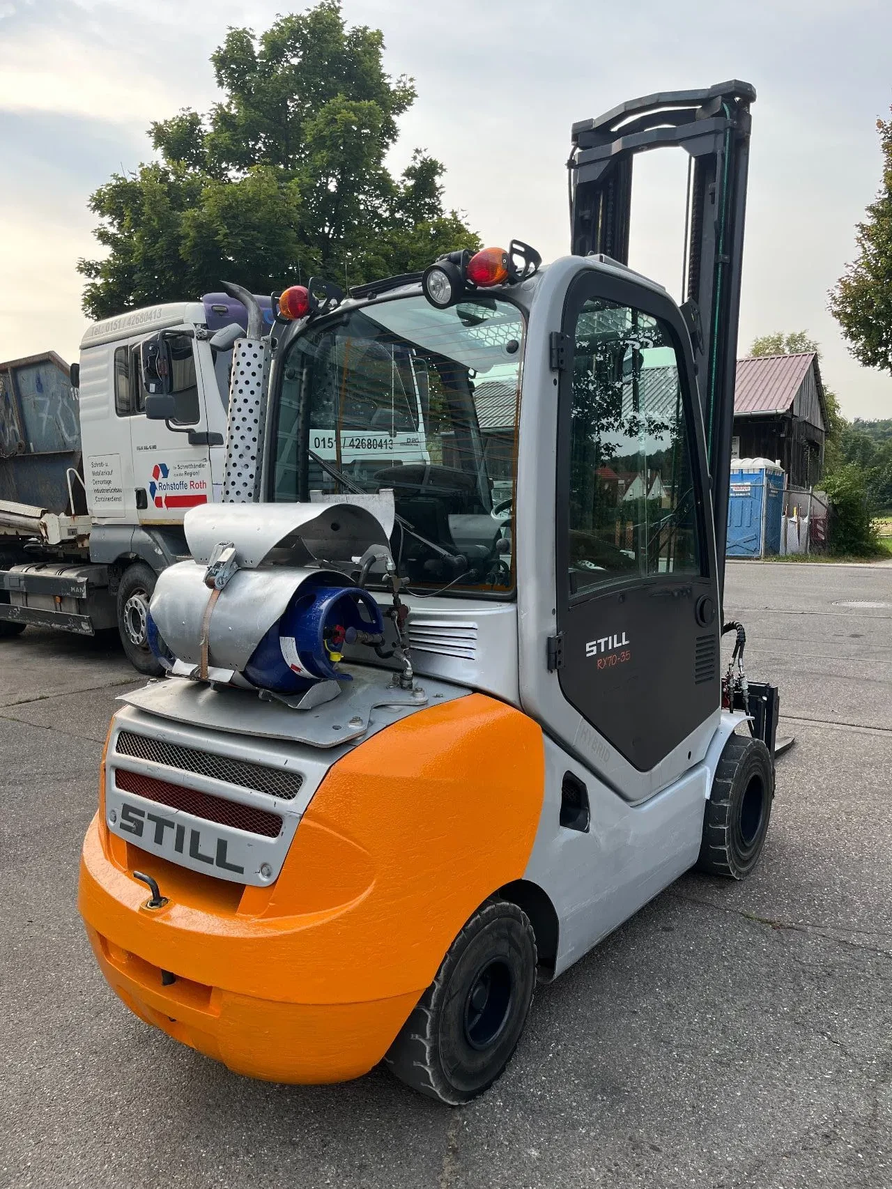 Still 2012 - RX70-35 *Gas *Triplex *hoch *Seitenschieber *Zinkenverstellung изображение 6