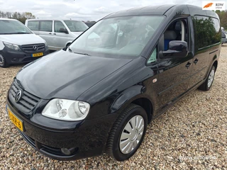 Volkswagen Caddy 2009 - Maxi 1.6 Comfortline 7 Persoons , maxi , Benzine , apk april 2027 , airco , navi , pdc , nette bus. te koop