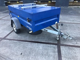 Stema N/A - Enkel as Dekselwagen - 750 kg - Blauw afbeelding 7