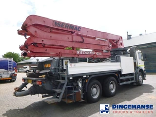 Mercedes-Benz Atego 2003 - 6x4 RHD Sermac SCL120 concrete pump imagem 3 miniatura