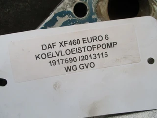 DAF - XF106 1917690 / 2013115 KOELVLOEISTOFPOMP EURO 6 obrázek 2 náhled