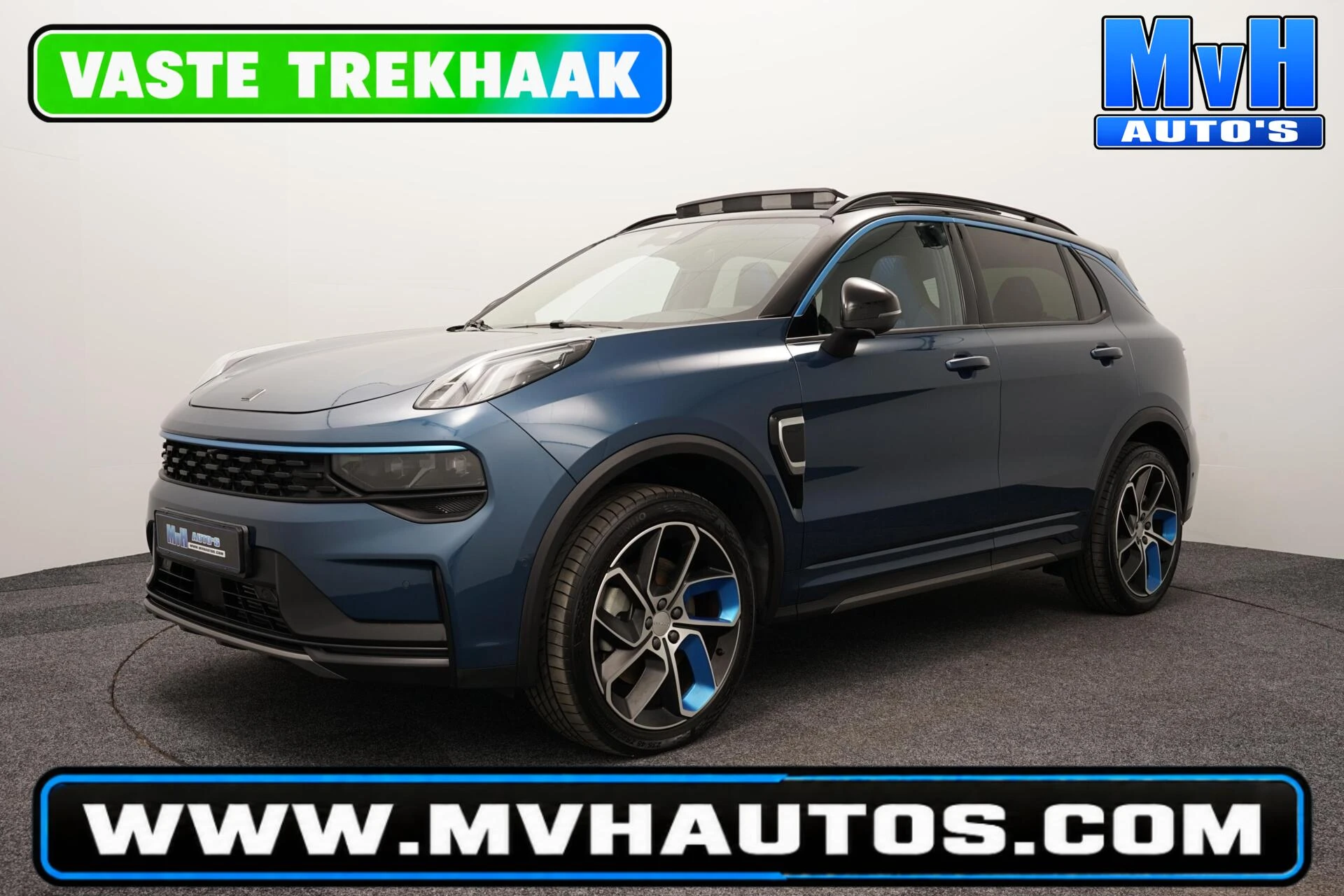 Lynk & Co 01 2023 - 1.5 PHEV|TREKH|ZWARTE.HEMEL|360ºCAM|PANO|SOH94% afbeelding 1