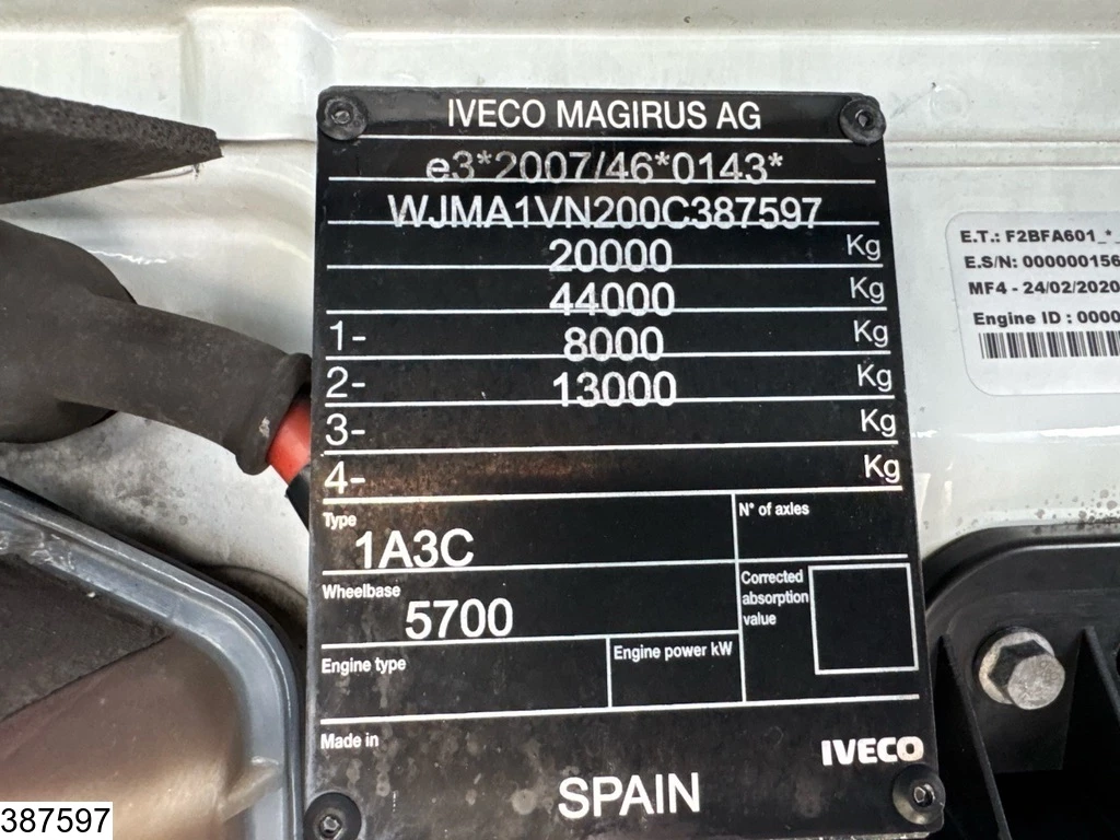 Iveco Stralis 2018 - 330 CNG CNG, EURO 6, Retarder, Manual imagem 7