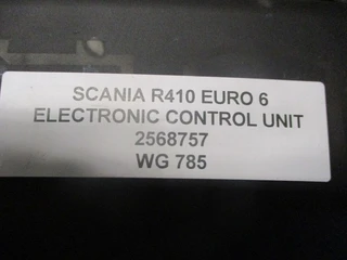 Scania - R410 2568757 ELECTRONIC CONTROL UNIT EURO 6 MODEL 2020 obrázek 2 náhled