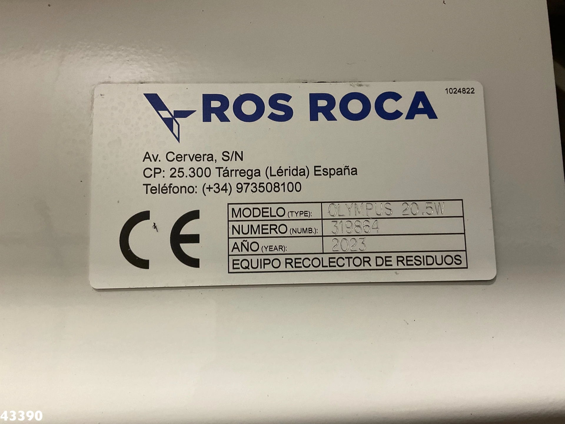 Volvo FE Electric Terberg RosRoca 20m³ FULL ELECTRIC Welvaarts Weighing system 2024 obrázek 24