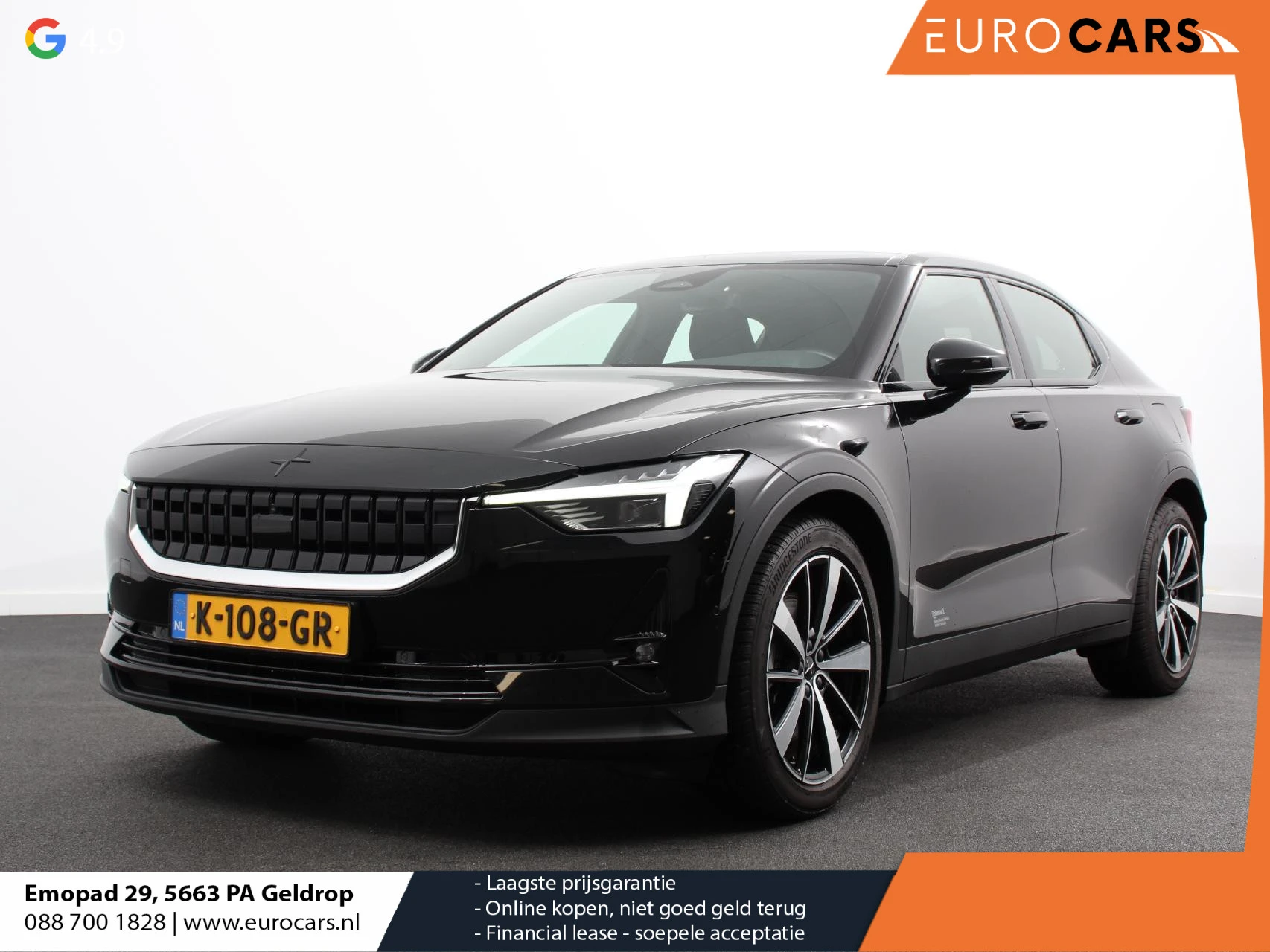 Polestar 2 2020 - Long Range Dual Motor 408pk Launch Edition 78kWh afbeelding 1