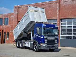 Scania G 2020 - G500 6x2 - Tipper + Palfinger epsilon M110L - Retarder - HUB reduction - Full air afbeelding 2 miniatuur