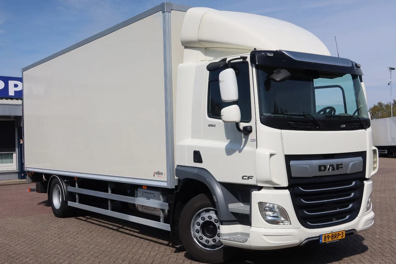 DAF CF 260 2021 - Bak+Klep Dhollandia 2000 kg afbeelding 2