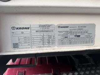 Krone N/A 2019 - SD 3 AXLE 1 LIFT AXLE SLIDING ROOF bild 15