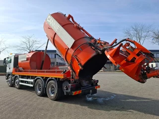 MAN TGS 2011 - 35.360 / WICOM SEWAGE SUCTION 200 BAR / 8X4 / !! 236672 KM !! / 2XLENKACHSE / FRIDGE / MANUAL / EURO-5 / 2011 obrazek 6