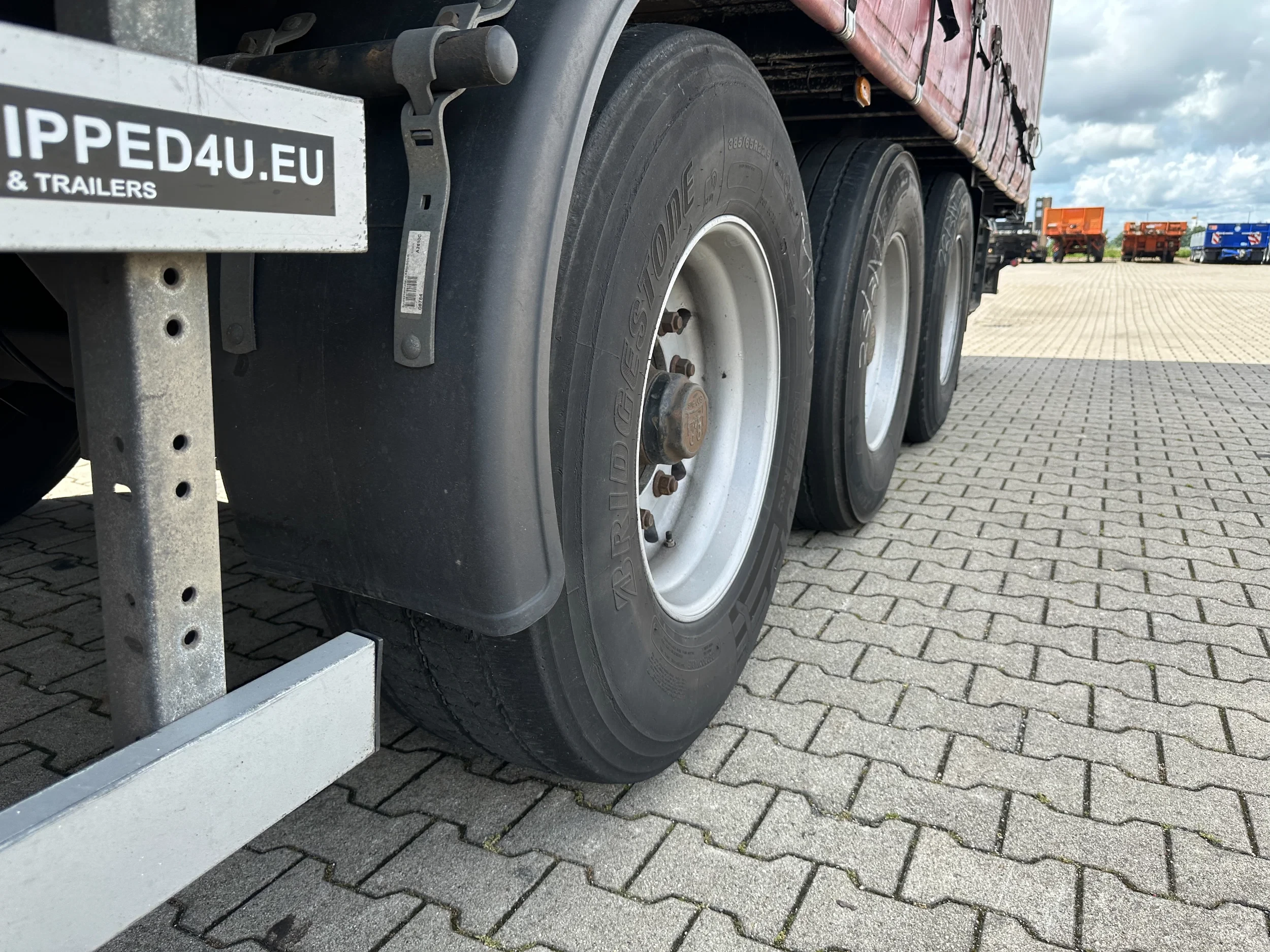 Trailer 2008 - BPW DISC / HARDWOODEN FLOOR / NL-TRAILER / APK: 10-2026 afbeelding 24