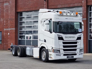 Scania R 2019 - R580 V8 NGS 6x4 chassis - Retarder - 4.75 WB - Full air - Leather - Led - Navi te koop