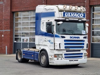 Scania R620-V8 2006 - Topline - Manual gearbox - Retarder - Full air - Old tacho - Damaged te koop