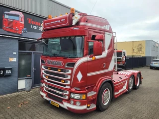 Scania R 2013 - R560 Twinsteer highline automatic retarder steel/air te koop