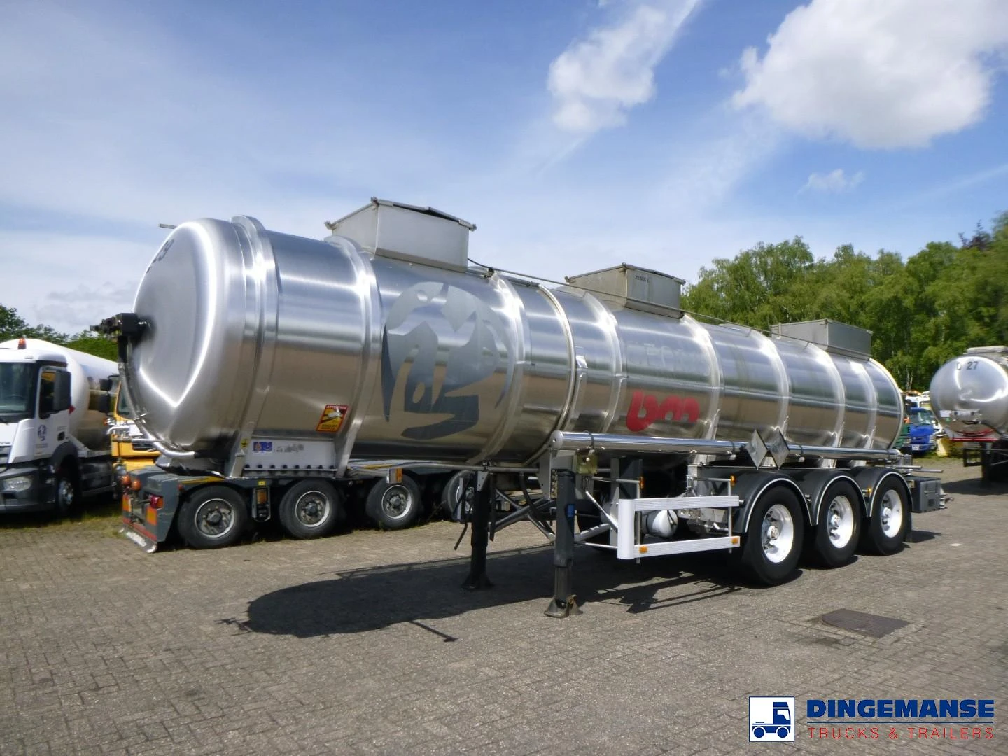 Magyar Chemical tank inox L4BH 22.5 m3 / 1 comp 2003 image 1