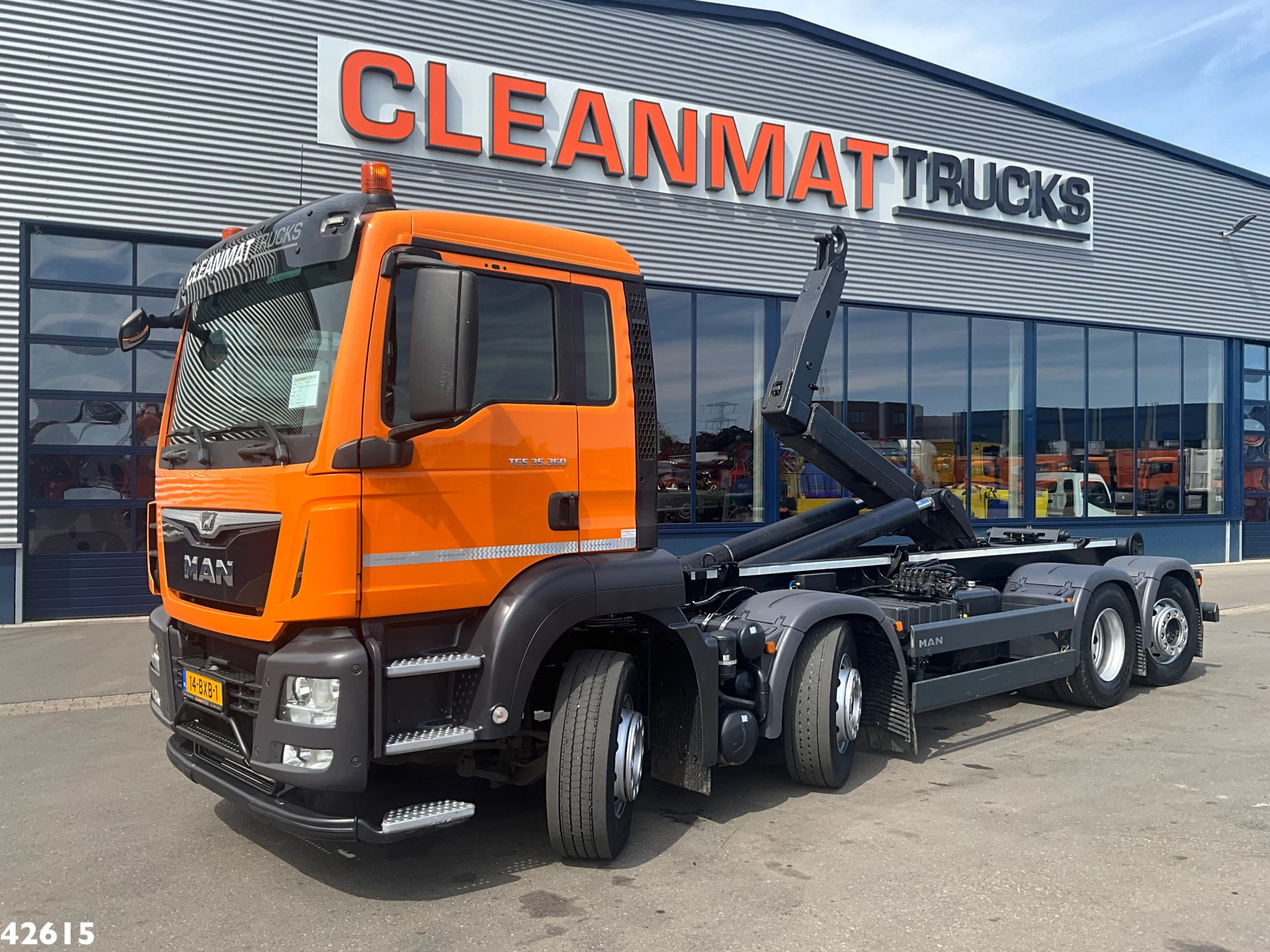 MAN TGS 2019 - 35.360 8x2 Euro 6 VDL 30 Ton haakarmsysteem afbeelding 1