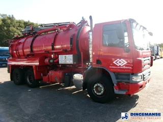 DAF CF 75.310 6x4 RHD Whale vacuum tank 11.8 m3 / 2 comp 2009 imagen 2 miniatura