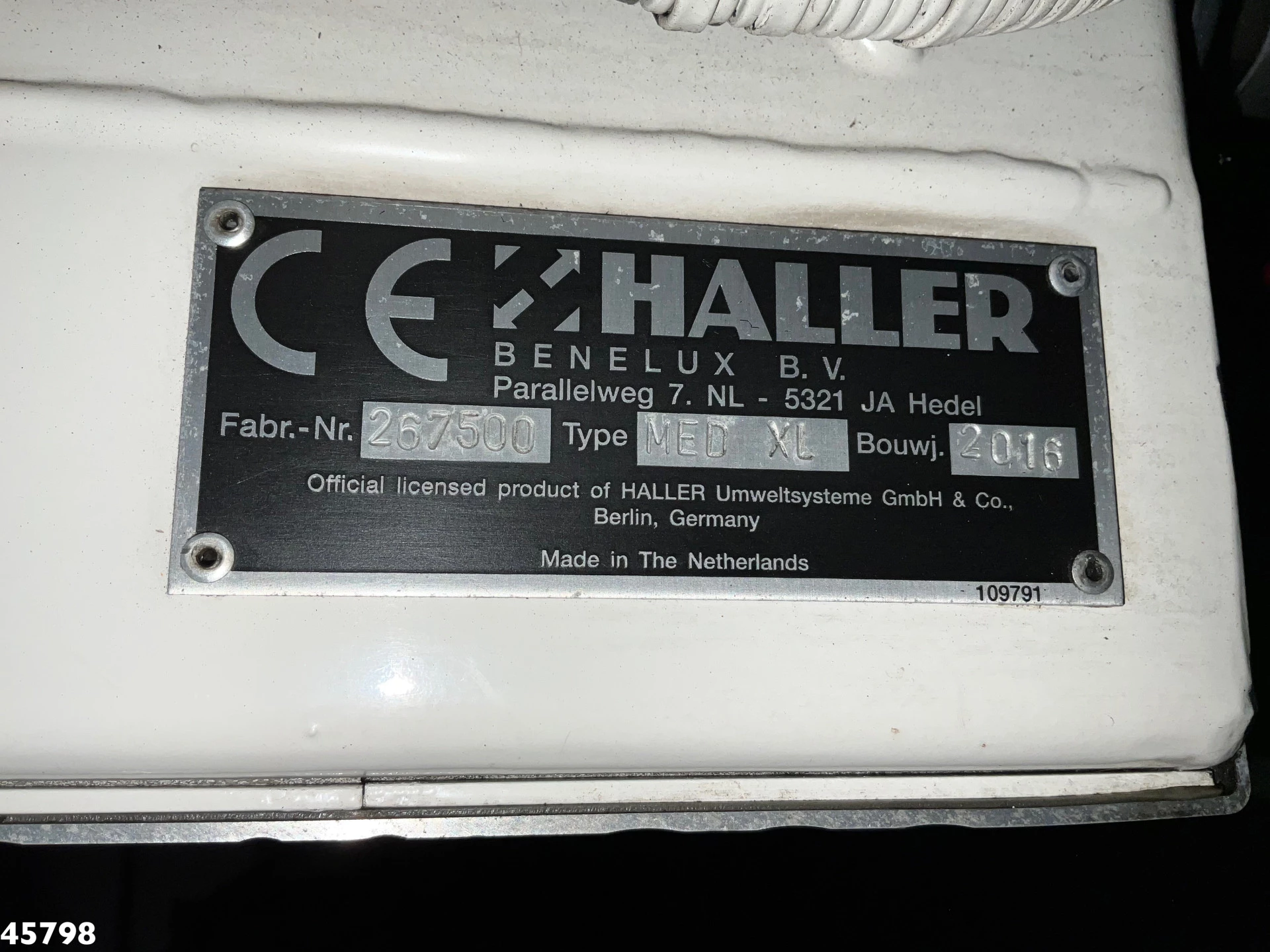 DAF FAG CF 290 Euro 6 Haller 22m³ Just 157.766 km! 2016 Bild 22