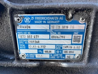 DAF N/A 2019 - 2189368 ZF TRAXON 12TX1810 TO RATIO 12,92-0,772 immagine 5