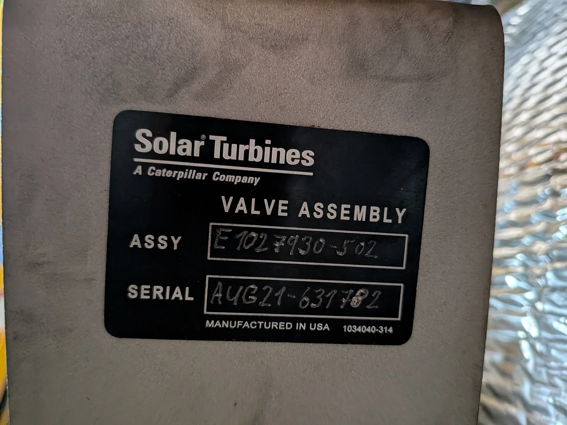 Overige 2021 - Gasturbine en tandwielkast en Elektrostatisch filter, SOLAR TURBINES, Taurus 60 imagen 38