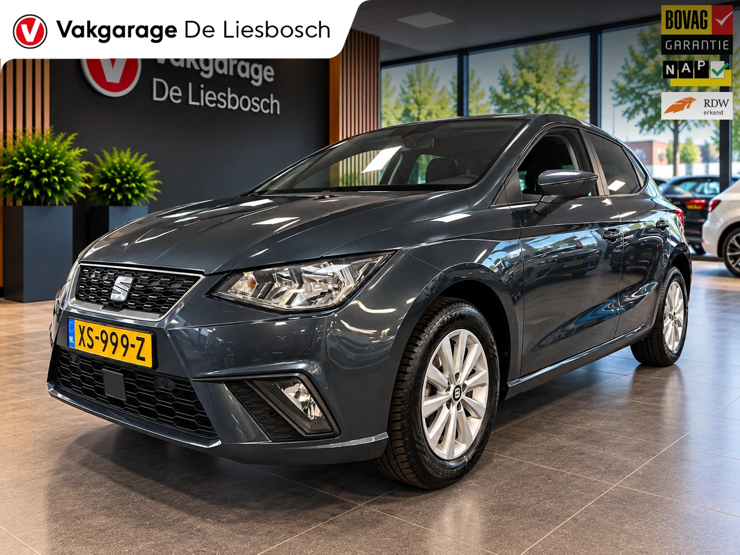 SEAT Ibiza 2019 - 1.0 TSI Style Business Intense navigatie camera pdc Allseason banden afbeelding 1