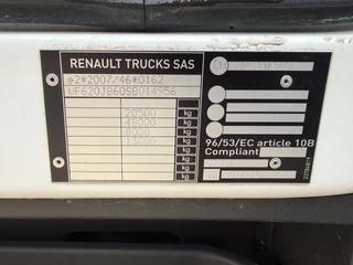Renault D 2025 - MET MAAR KM 8679 320HP - CHASSIS + DHOLLANDIA 1.500 KG zdjecie 20