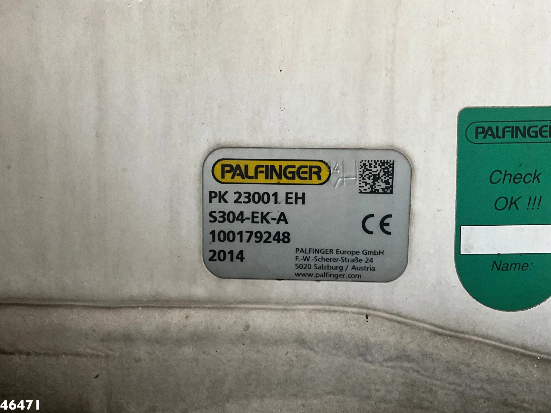 DAF FAS CF 330 Euro 6 Palfinger 23 Tonmeter laadkraan 2015 obrázek 22