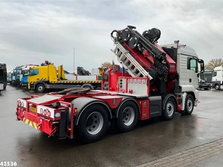 MAN TGS 2017 - 35.500 8x4 HMF 95 Tonmeter laadkraan bj. 2019! image 4
