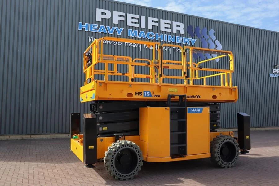 Haulotte 2022 - HS15EPRO Valid Inspection, Full Electric 4x4 Driv image 1