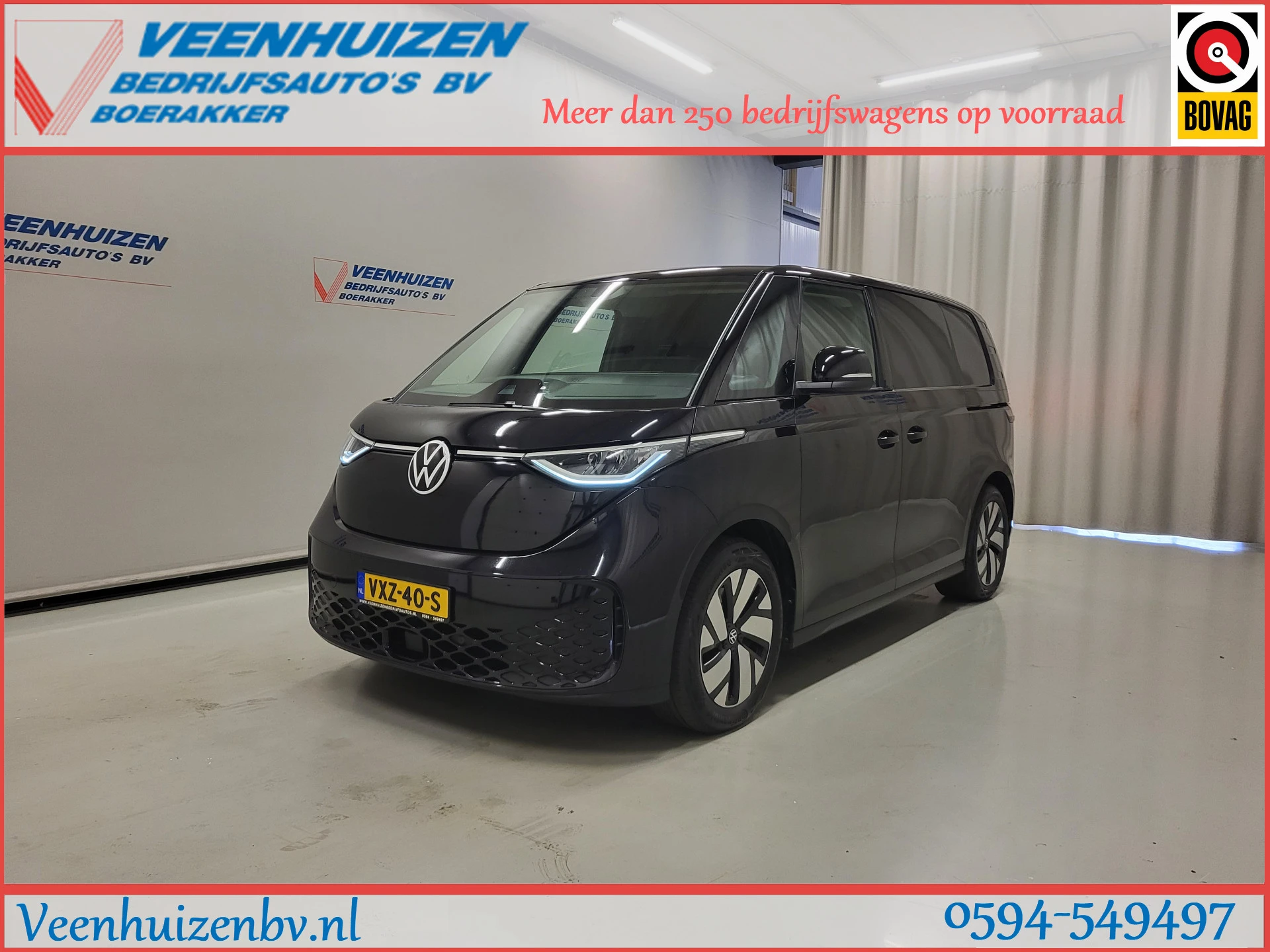 Volkswagen ID. Buzz Cargo 2023 - 77kWh 97% SOH 2X Schuifdeur Elektrisch! afbeelding 1