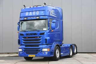 Scania R 2012 - R560 TL V8 6x2 - EURO 5 - RETARDER - EXHAUST PIPE - LEATHER SEATS - SLIDING FIFTH WHEEL - 2 x FUEL TANKS - XENON - te koop