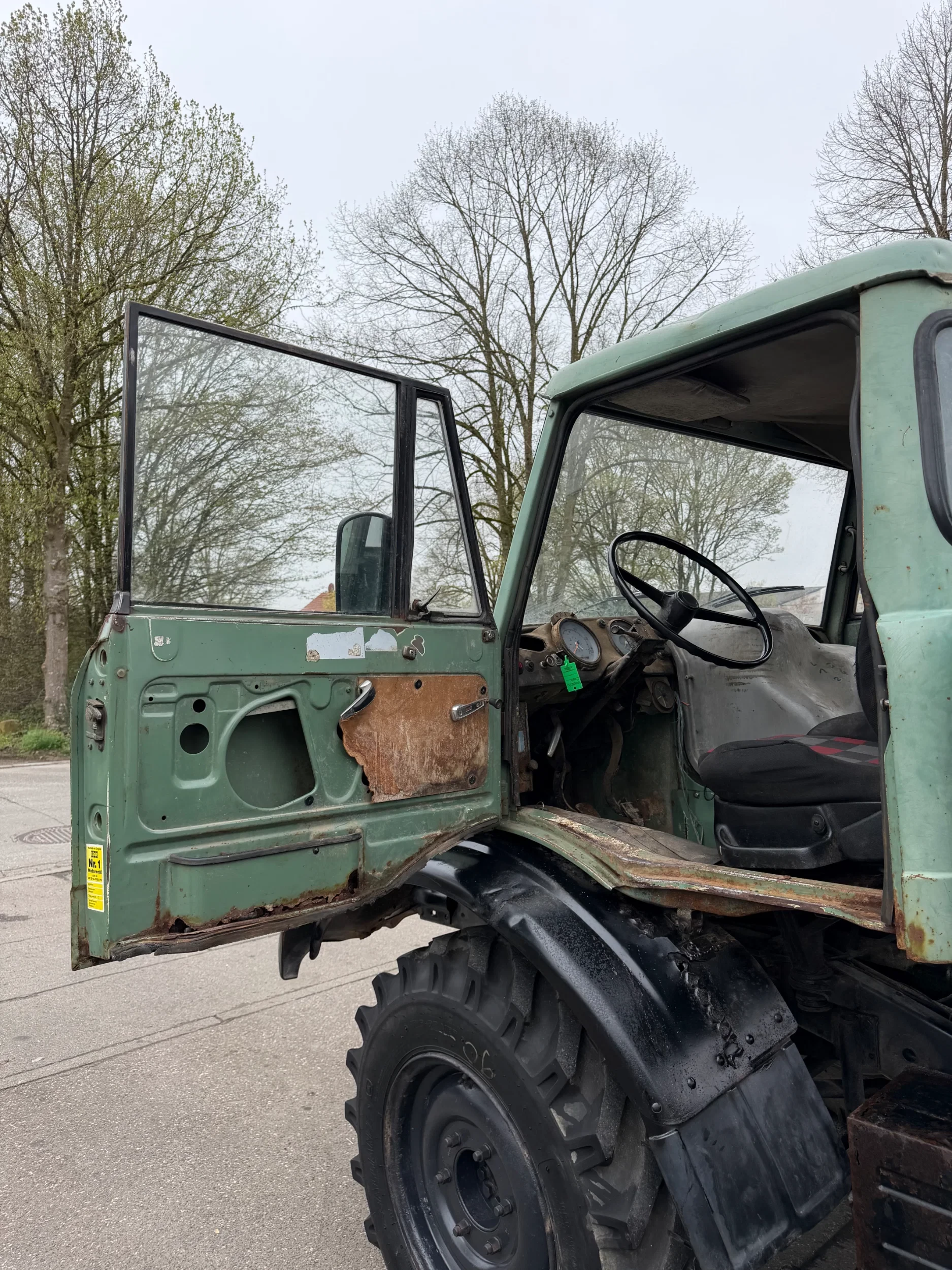 Mercedes-Benz Unimog - 403, Pritsche, Kipper, 72 PS, voll funktionsfähig! afbeelding 22