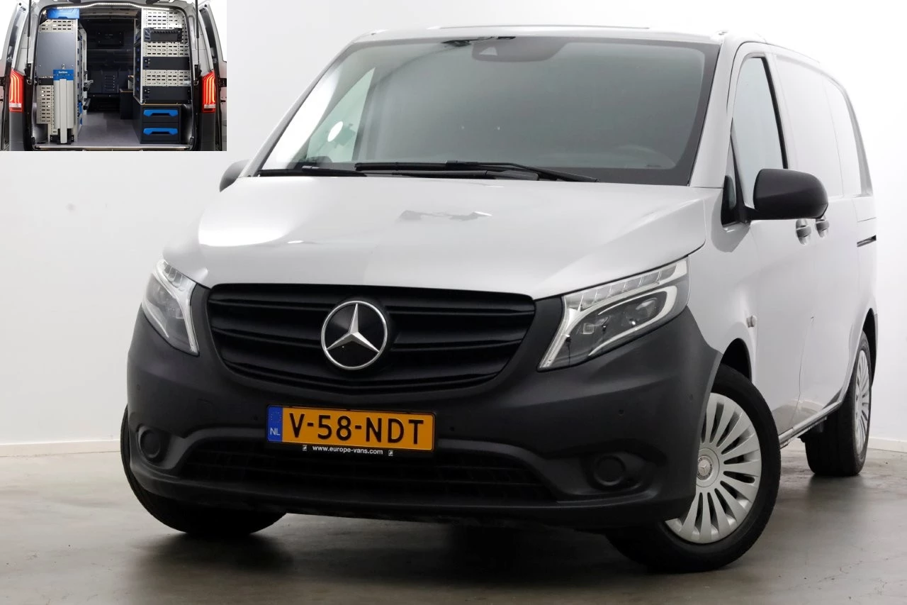Mercedes-Benz Vito 2022 - 114 CDI 136pk Compact 9G Automaat 2x Schuifdeur/LED/Camera/Navi/Inrichting 05-2022 afbeelding 1