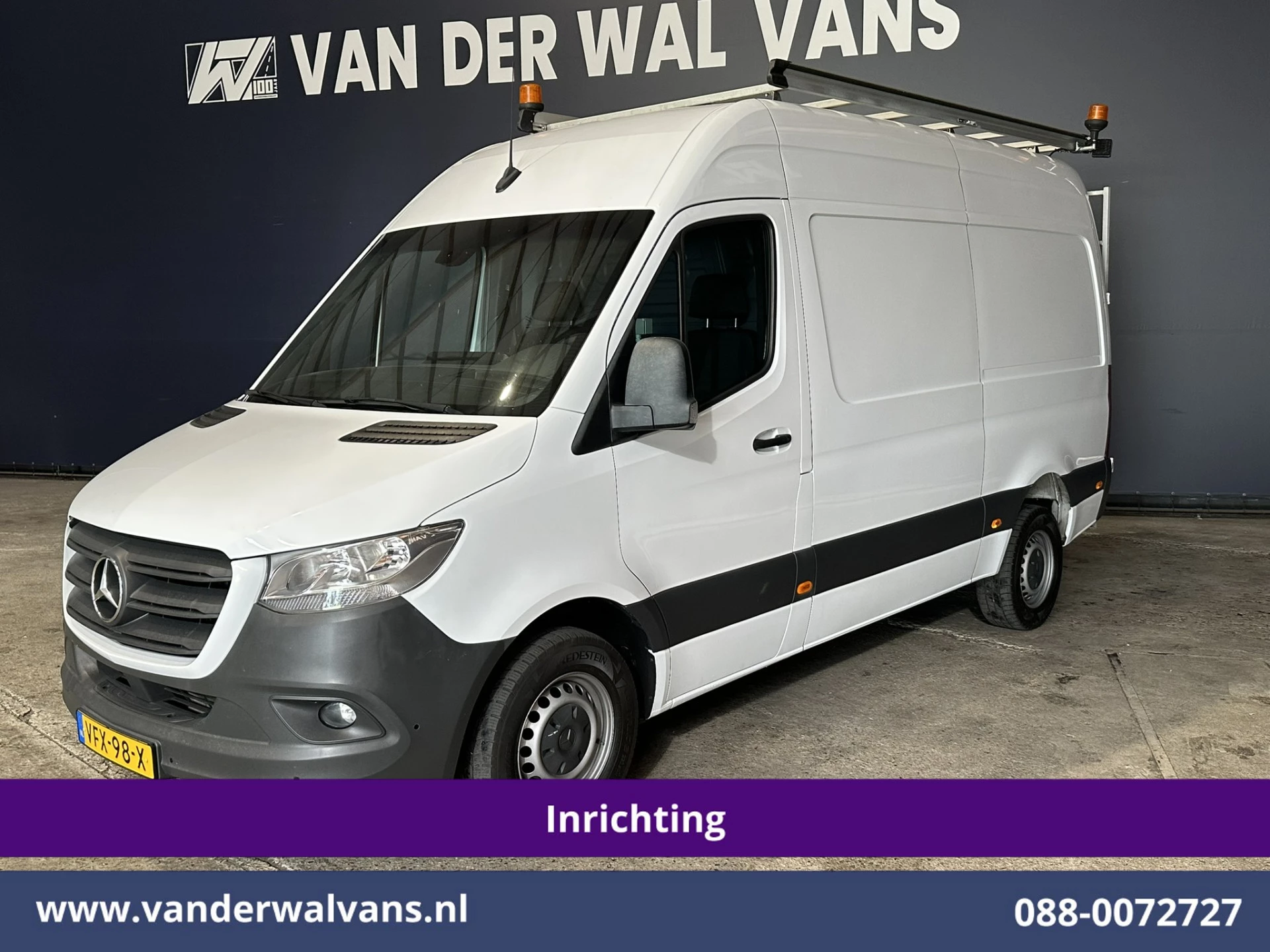 Mercedes-Benz Sprinter 2020 - 316 CDI 164pk 2800kg Trekhaak L2H2 Inrichting Euro6 Airco | Omvormer | Imperiaal | Camera imagen 13