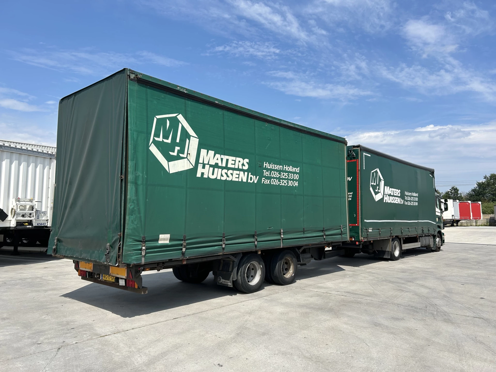 Scania R 2009 - 310 B Euro 4 / 3 Pedals / Pacton 16 PG Mid Axle Trailer immagine 2