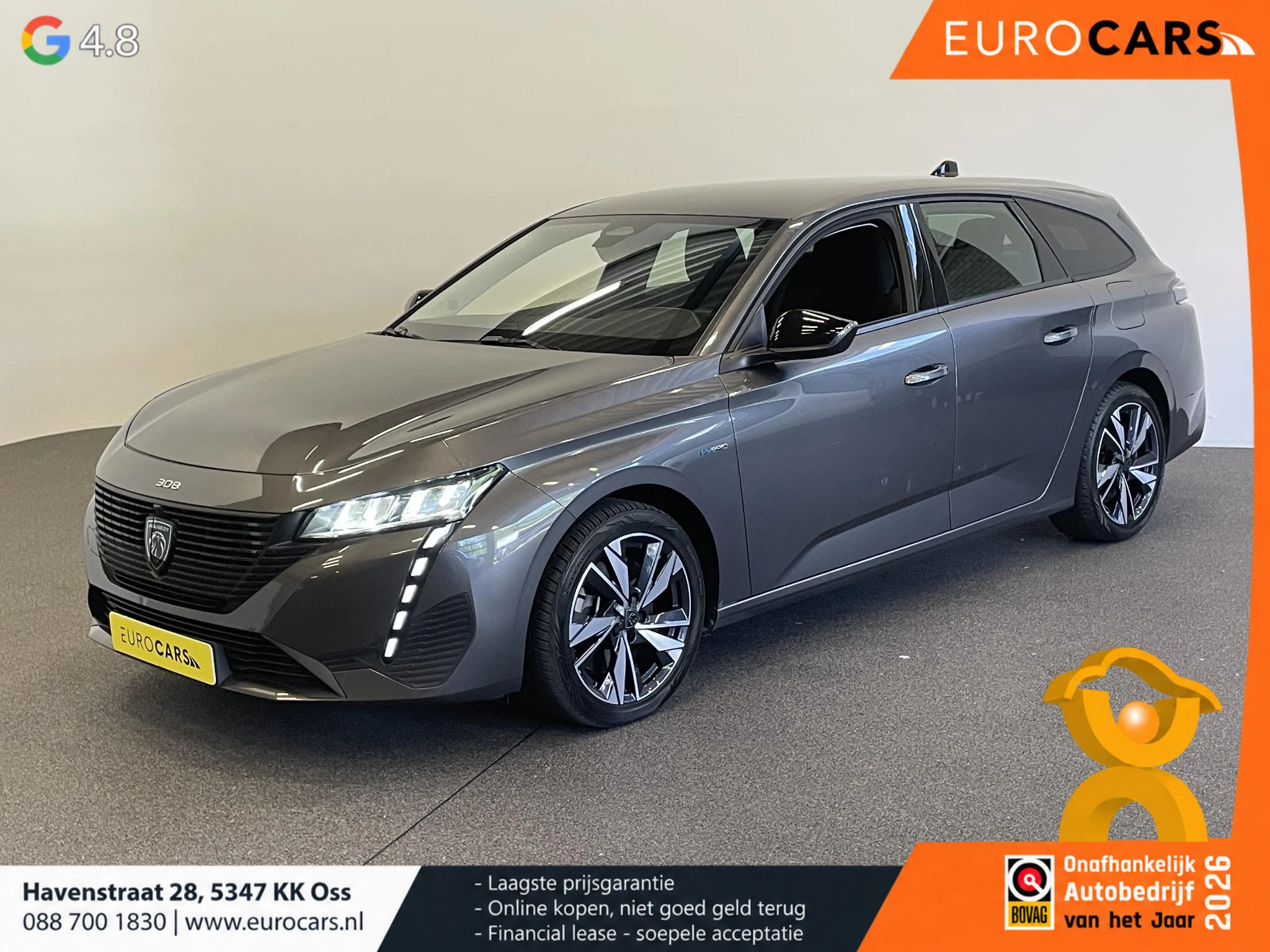 Peugeot 308 2022 - SW 1.6 PHEV 180pk Automaat Active Pack Business afbeelding 1
