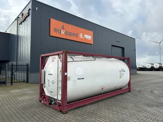 CIMC tankcontainers N/A 2017 - 20FT ISO /  25.010L / 22K2 / L4BH / T12 / steam heating / bottom discharge / 2.5Y-TEST/CSC: 10/2027 изображение 1