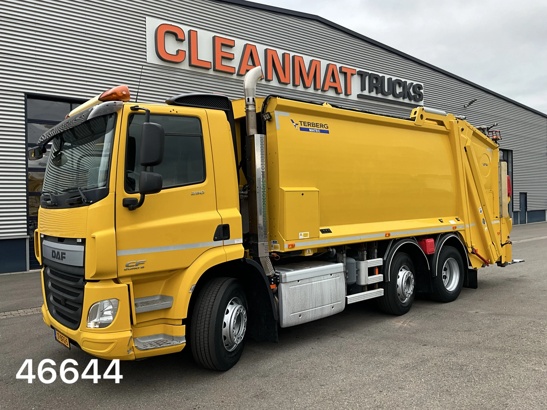 DAF FAG CF 290 Euro 6 Terberg RosRoca 19m³ Just 59.028 km! 2014 afbeelding 1