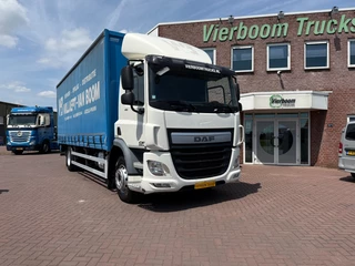 DAF CF 250 2016 - CF 250 FA Schiebeplane / Euro6 / 2 Tons Ladebordwand te koop