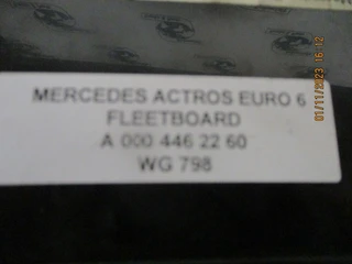 MAN - A 000 446 22 60 FLEETBOARD ACTROS EURO 6 obrázek 3 náhled