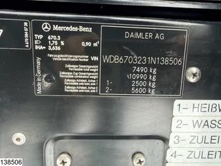 Mercedes-Benz N/A 2010 - Vario 816 D EURO 5, Promotional truck, Manual trans image 7