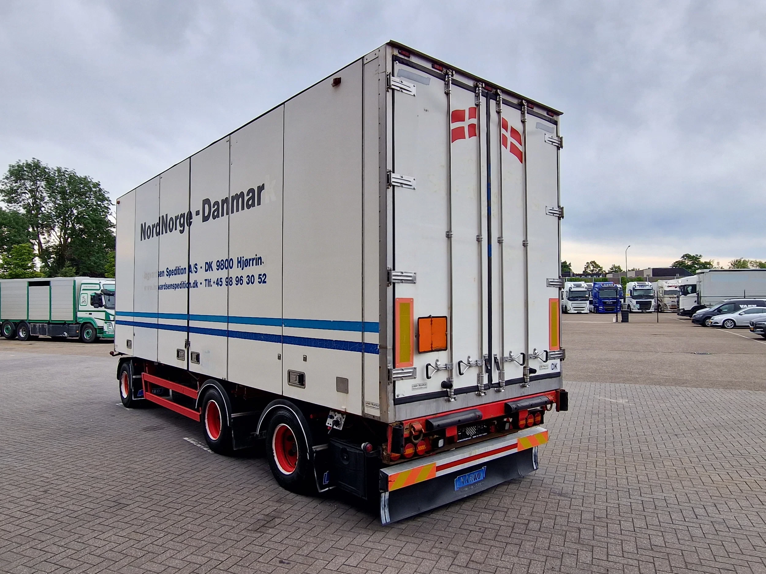 Mercedes-Benz Actros 2019 - 2553 6x2 - Thermoking frigo - Loadlift + Narko trailer 3 axle изображение 36