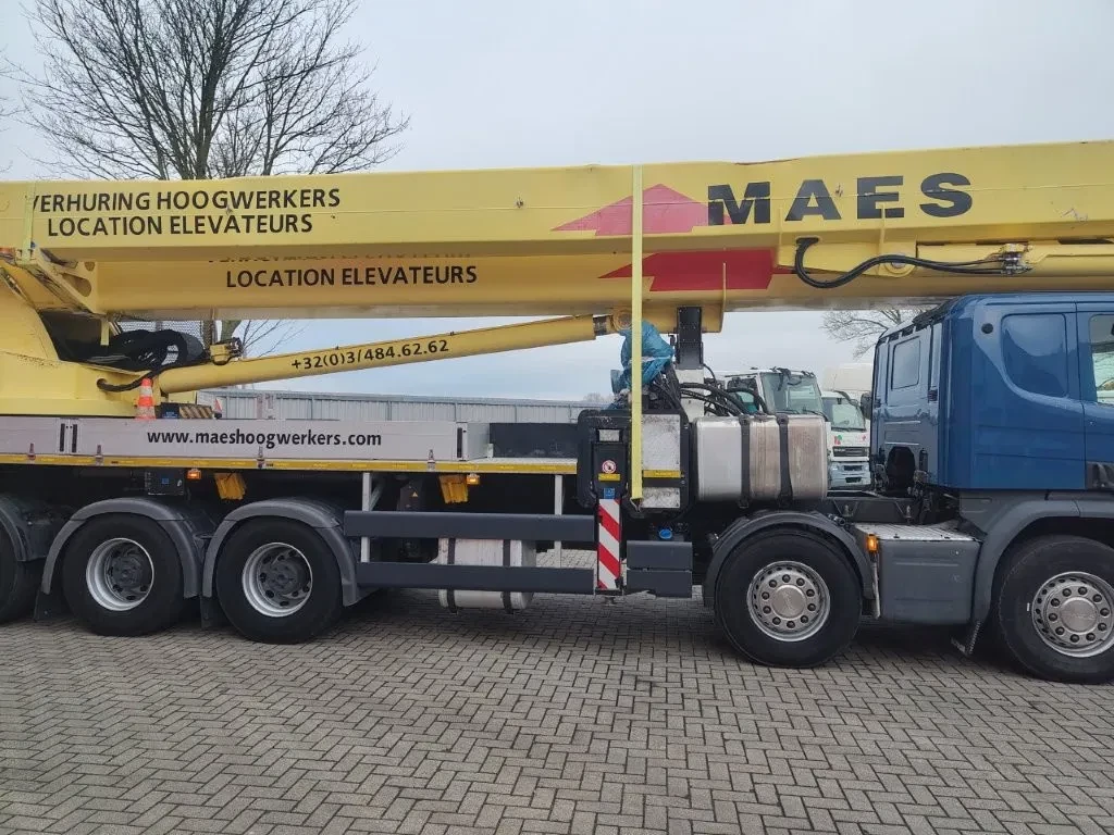 Scania P 2016 - P450 / 10X4 / RETARDER / PALFINGER P900 / 90 METER HEIGHT / ONLY:87832 KM / 2XBIG AXLE / EURO-6 / 2016 image 5