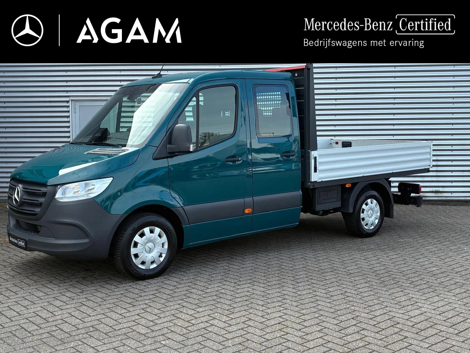 Mercedes-Benz Sprinter 2024 - 317 CDI L2 DC Open Laadbak | 3500kg Trekhaak | afbeelding 1