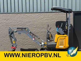 Eurotrac 2026 - HE12 Rupsgraafmachine + Joysticks & KUBOTA motor 6x OP VOORRAAD te koop