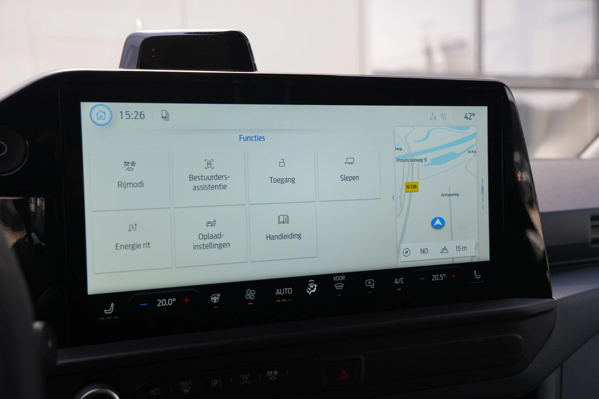 Ford E-Transit Custom 2026 - 340 L2H1 Limited 71 kWh 218pk - AGR Bestuurdersstoel - Trekhaak - ACC - B&O - Navi - Stoel/Stuurverwarming - 360 Camera - Blindspot - Rijklaar obrázek 31