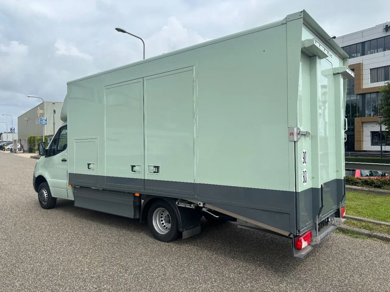 Mercedes-Benz Sprinter 2022 - 516CDI Auto/Machine Transport Oprijwagen Automaat Airco Navi Cruisecontrol 9000km afbeelding 5